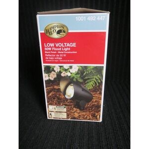 HAMPTON BAY Led‎ Low Voltage 50W Equivalent Flood Light Black Finish